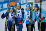Женская сборная Украины по биатлону заняла третье место на Чемпионате мира в Италии 
