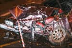 У столиці BMW зіткнувся з Nissan і влетів в зупинку з людьми: є потерпілі