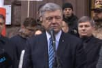Брифинг Петра Порошенко перед допросом в ГБР