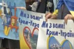 У Києві пройшла акція солідарності із кримчанами за участі Сенцова – включення