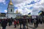 Тисячі людей зібралися на Марш патріотів проти вірусу "русской весны" в Києві – включення