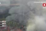 Дым от пожара в Чернобыльской зоне двинется на Киев