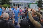 В Киеве на акцию протеста вышли врачи скорой помощи – что говорят