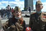Под звуки советских песен: как почтили память жертв Второй мировой в Киеве