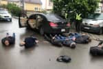 В Броварах произошла стрельба с участием около 100 перевозчиков – фото, видео
