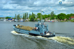 Имеет на 93% новенький корпус: единственный десантный катер ВМСУ показали после капремонта 
