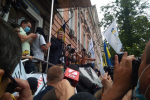 Выступление Петра Порошенко перед заседанием Печерского суда – видео