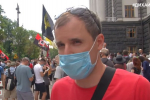 "Запугивание и воспитательные беседы": почему СБУ пришла к участнику акции против назначения Шкарлета