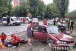 В Каменце-Подольском в ДТП попала карета "скорой помощи": 9 человек травмированы 