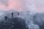 На Полтавщині зайнялося понад 2 гектари сміттєзвалища