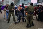 Протесты в Беларуси: в Минске задерживают участников акции в поддержку оппозиции 