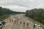 Хасиди повністю звільнили білорусько-український кордон, лишивши купи сміття