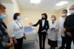 Реконструкція відділення онкогематології в НІР за сприяння Roshen завершилася – Марина Порошенко відвідала Інститут раку
