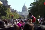 Вибори у США: жінки вийшли на марші проти переобрання Трампа – відео
