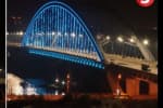Подільський міст у Києві тимчасово залишать без освітлення