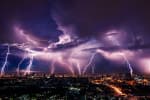 На Київ насуваються гроза і град – оголошено 1-й рівень небезпеки