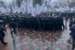 У Києві підприємці спробували штурмувати Верховну Раду – відео