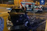 ДТП в Одессе: "скорая" столкнулась с Lexus – и перевернулась
