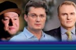 Фронтмен "Бумбокса" Андрей Хлывнюк и поэт-политик Евгений Рыбчинский – украинские деятели искусств в "Кондратюк в понедельник"