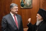 Вселенський Патріарх та Предстоятель ПЦУ подякували Петру Порошенку за зусилля задля отримання Томосу  