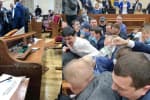 Підсумки місцевих виборів: дивні партійні союзи та перші бійки в облрадах