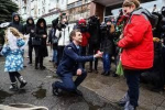Чрезвычайное предложение руки и сердца: как спасатель из Запорожья устроил признание с эвакуацией