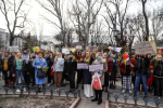 В Одессе на участниц марша за равные права женщин пытались напасть сторонники патриархата