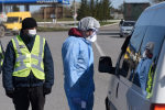 "Антивакцинаторов" из Ивано-Франковска не пустили на протест в столицу из-за того, что они не имели COVID-документов