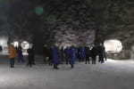 Многотонная соляная глыба-трибуна и прозрачные монокристаллы: в Соледаре открыли подземный музей