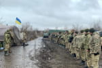 На Донеччині прикордонники проводять військові навчання 