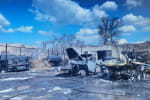 В Луганской области в воинской части вспыхнул пожар: есть пострадавшие