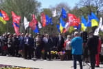З представниками забороненої "Компартії" та "Безсмертним полком" – як відзначили День перемоги над нацизмом у Запоріжжі