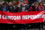 Заборонена символіка, суперечки та проросійський марш: як у Києві відзначили 9 травня