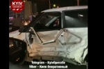 ДТП в Киеве: разбито несколько машин, на месте работали спасатели и бригады скорой помощи
