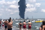 В Румынии произошел взрыв на крупнейшем в стране нефтеперерабатывающем заводе