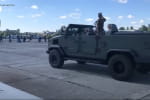 Міноборони показало репетицію військового параду