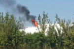 В Донецке произошел взрыв на нефтебазе