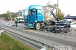 На Київщині внаслідок зіткнення легковика та вантажівки загинуло двоє людей