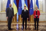 Саміт "Україна – ЄС": зустріч Володимира Зеленського, Шарля Мішеля та Урсули фон дер Ляєн