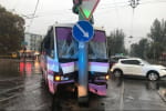 В Одесі маршрутка з пасажирами "врізалась" у стовп – дев'ять потерпілих

