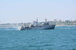 Аварія корабля ВМС у Чорному морі: судно "Балта" зайшло в акваторію Одеського морського порту – включення