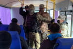 В оккупированном Крыму у здания суда задержали 19 человек, 7 из них – женщины