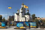 У Конотопі відкрили оновлений Пантеон національної пам’яті до 30-річчя ЗСУ
