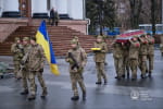 У Краматорську попрощалися із українським військовим Валерієм Геровкіним
