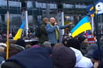 "Україна проти диктатури": у "Жулянах" на підтримку Порошенка виступили активісти та ветерани російсько-української війни