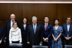Порошенко зустрівся з делегацією Фонду Маршалла США, яка перебуває з візитом в Україні 