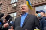 П'ятий президент України Петро Порошенко прийшов на допит у ДБР – відео