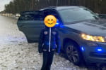 Полицейский "фантом" спас 8-летнего ребенка, который по заснеженной дороге шел на поиски мамы
