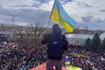 Це – Україна: у тимчасово окупованих росією містах масові протести