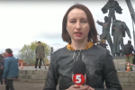 У Києві біля Арки дружби народів знесли пам'ятник двом робітникам – не обійшлося без символізму (оновлено)